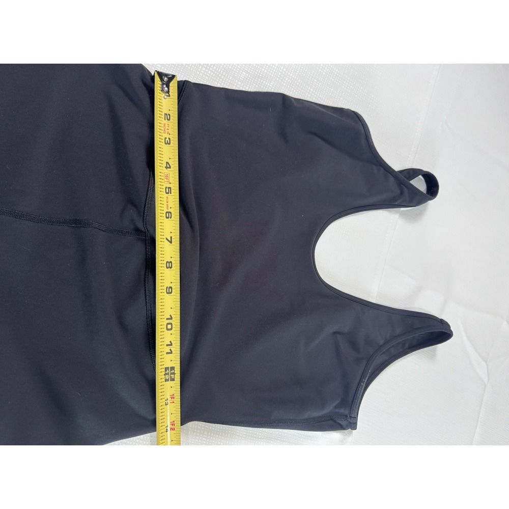 Old Navy Powersoft Go-Dry Bodysuit Black Sleeveless Yoga Jumpsuit L Tall 539113 - Picture 4 of 9